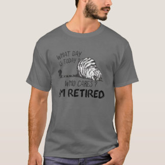 Lazy Cat I'm Retired Men 2022 Humour Retirement Pa T-Shirt