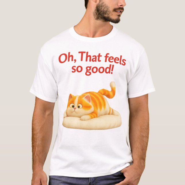 Lazy comfy coolness T-Shirt (Front)