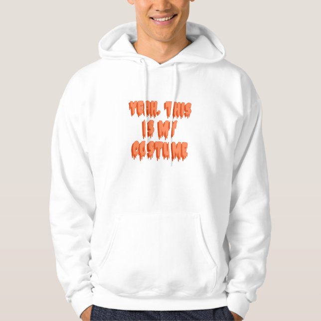 Lazy costume hoodie (Front)
