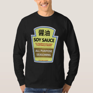 Lazy Costume Tees Soy Sauce Bottle