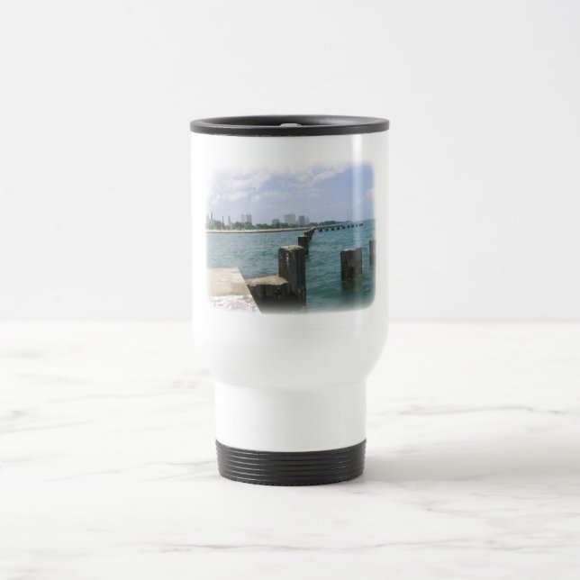 Lazy Day on the Docks Travel Mug (Center)
