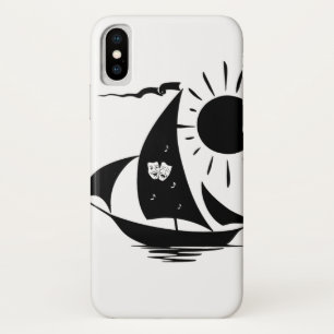 Lazy Day Sailing Theatre Sailboat Case-Mate iPhone Case
