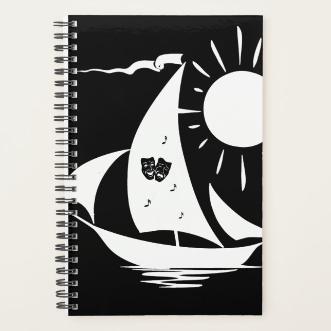 Lazy Day Sailing Theatre Sailboat Planner (Front)