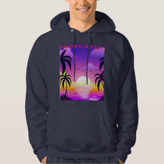 lazy day sunset hoodie