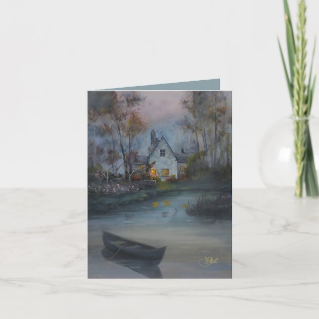 "Lazy Days" Card (Front)