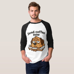 Lazy Dog Meme Cartoon T-Shirt