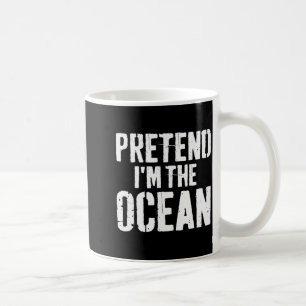 Lazy Easy Halloween Costume Pretend I'm The Ocean Coffee Mug