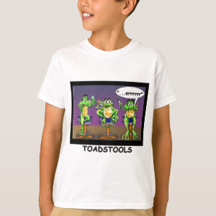 Lazy Frogs aka Toadstools Funny Gifts & Tees