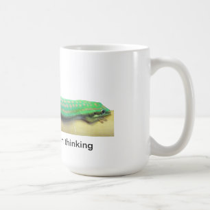 Lazy Green Gecko Mug