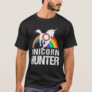 Lazy Halloween Costume Fairy Rainbow Unicorn Hunte T-Shirt