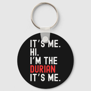 Lazy Halloween Costume It's Me Hi I'm The Durian  Key Ring