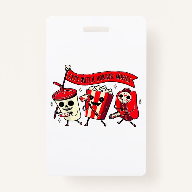 Lazy Halloween Costume Women Men Scary Black Cat  ID Badge (Front)