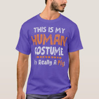 LAzy Halloween, This Is My Human Costume I'm Reall