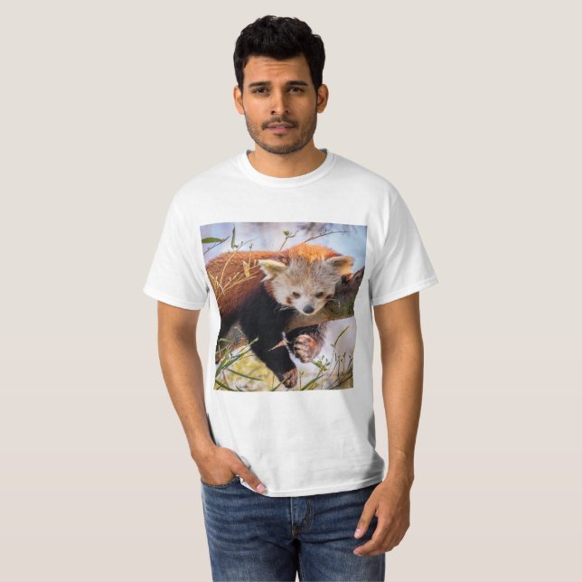 Lazy little red panda T-Shirt (Front Full)