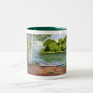Lazy Northwoods Canoe Trip Mug