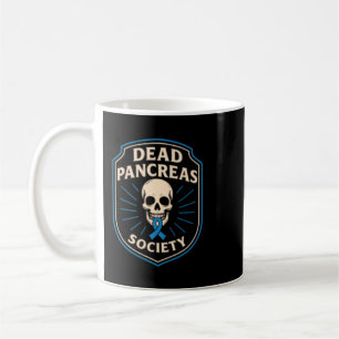 Lazy Pancreas Club Type One Diabetes T1d Awareness Coffee Mug