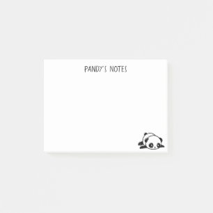 Lazy Panda Bear Post-it® Notes 4 x 3