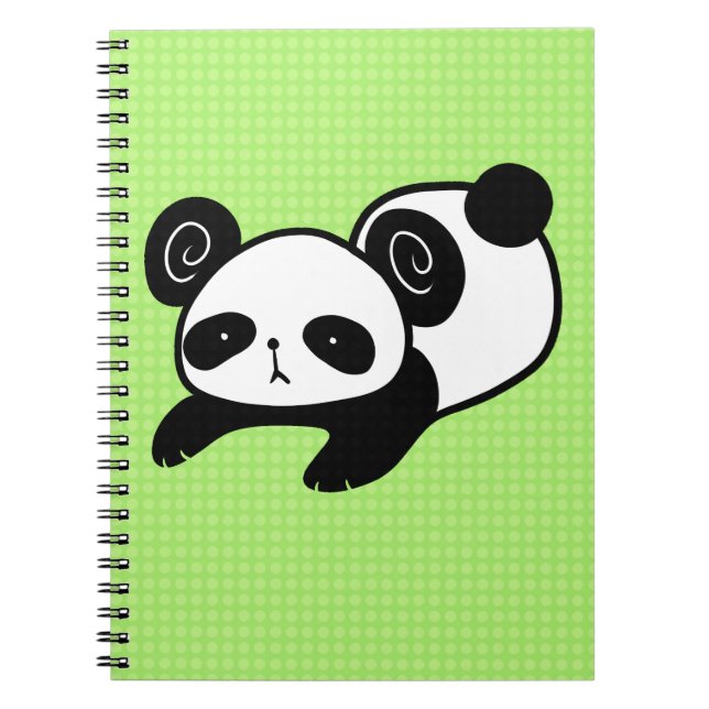 lazy panda notebook (Front)