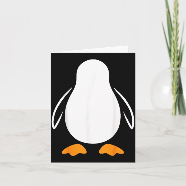 Lazy Penguin Costume Adul Card (Front)