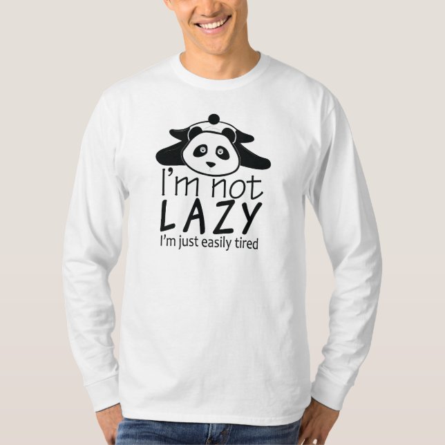 Lazy person's T-Shirt (Front)