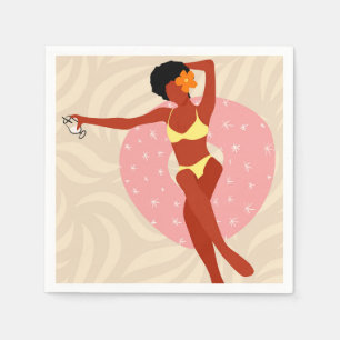 Lazy Pool Day Napkin