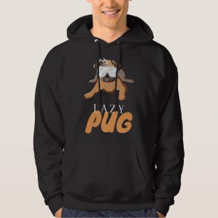 Lazy Pug Cute Dog gift Classic T-Shirt 299 Hoodie
