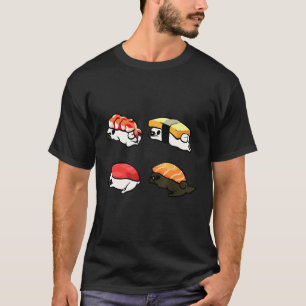 Lazy Pug Sushi T-Shirt