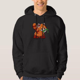 Lazy Red Panda Red Pandas Animal Graphic Hoodie