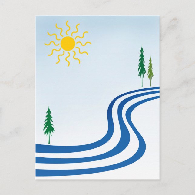 Lazy River Postcard (Front)