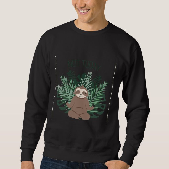 Lazy Sloth 64 Sweatshirt (Front)