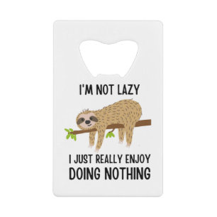 Lazy Sloth Doing Nothing
