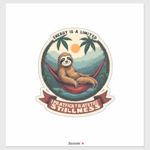 Lazy Sloth Humour Shirt Selective Effort Vintage