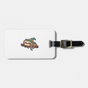 lazy sloth kawaii Classic T-Shirt Luggage Tag