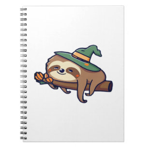 lazy sloth kawaii Classic T-Shirt Notebook