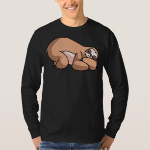 Lazy Sloth Sleeping My Spirit Animal Is A Sloth T-Shirt