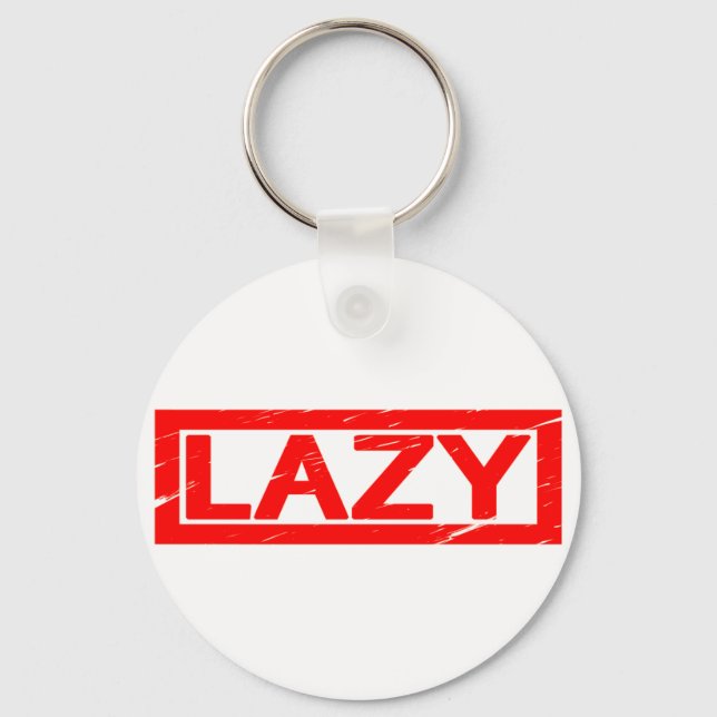 Lazy Stamp Key Ring (Front)