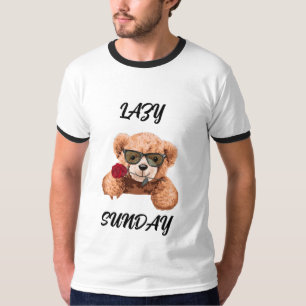Lazy Sunday Sunday Mood Stay Cozy Weekend Vibes Ch T-Shirt