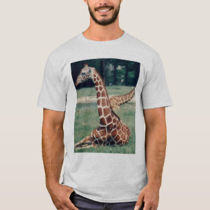 LazyDay Giraffe - ash T-Shirt
