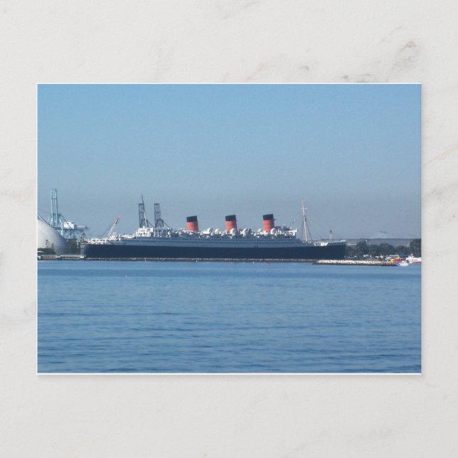 LB Queen Mary Postcard (Front)