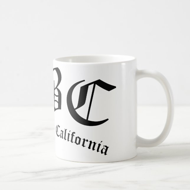 LBC Long Beach California Local Pride Coffee Mug (Right)