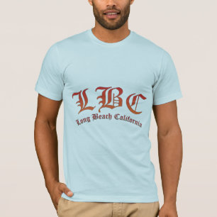 LBC Long Beach California Local Pride T-Shirt