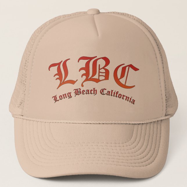 LBC - Long Beach California Trucker Hat (Front)