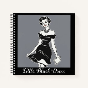 LBD Glamor Notebook - Little Black Dress Journal