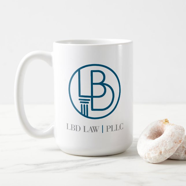 LBD Law Coffee Mug (With Donut)