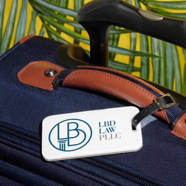 LBD Law Luggage Tag (Front Insitu 3)