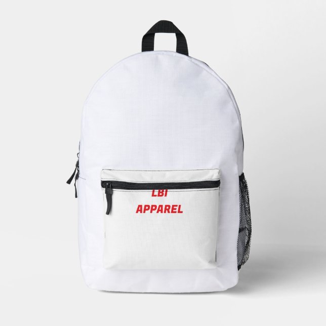 LBI APPAREL TRADEMARKED BACK PACK  (Front)