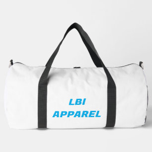 LBI APPAREL TRADEMARKED DUFFLE BAG