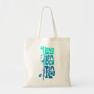 LBI Long Beach Island New Jersey Shore Island Type Tote Bag