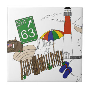 LBI Love Primary Colour Collage Tile