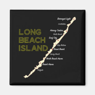 Lbi Nj Long Beach Island New Jersey Nj Beach House Magnet